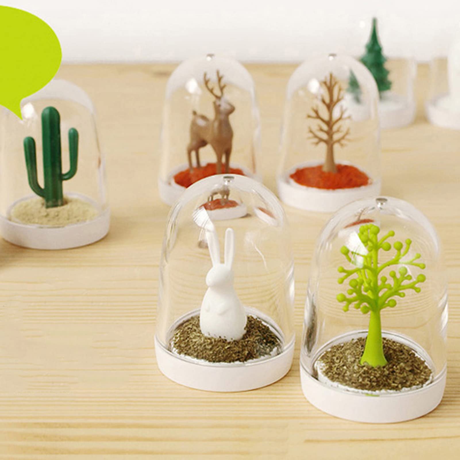 4Pcs Seasoning Storage Container, Kitchen Seasoning Jar with Tray Seasoning Shaker Four Seasons Design Cute Design Seasoning Shaker Kitchen Spice Jar Set for Home(B)