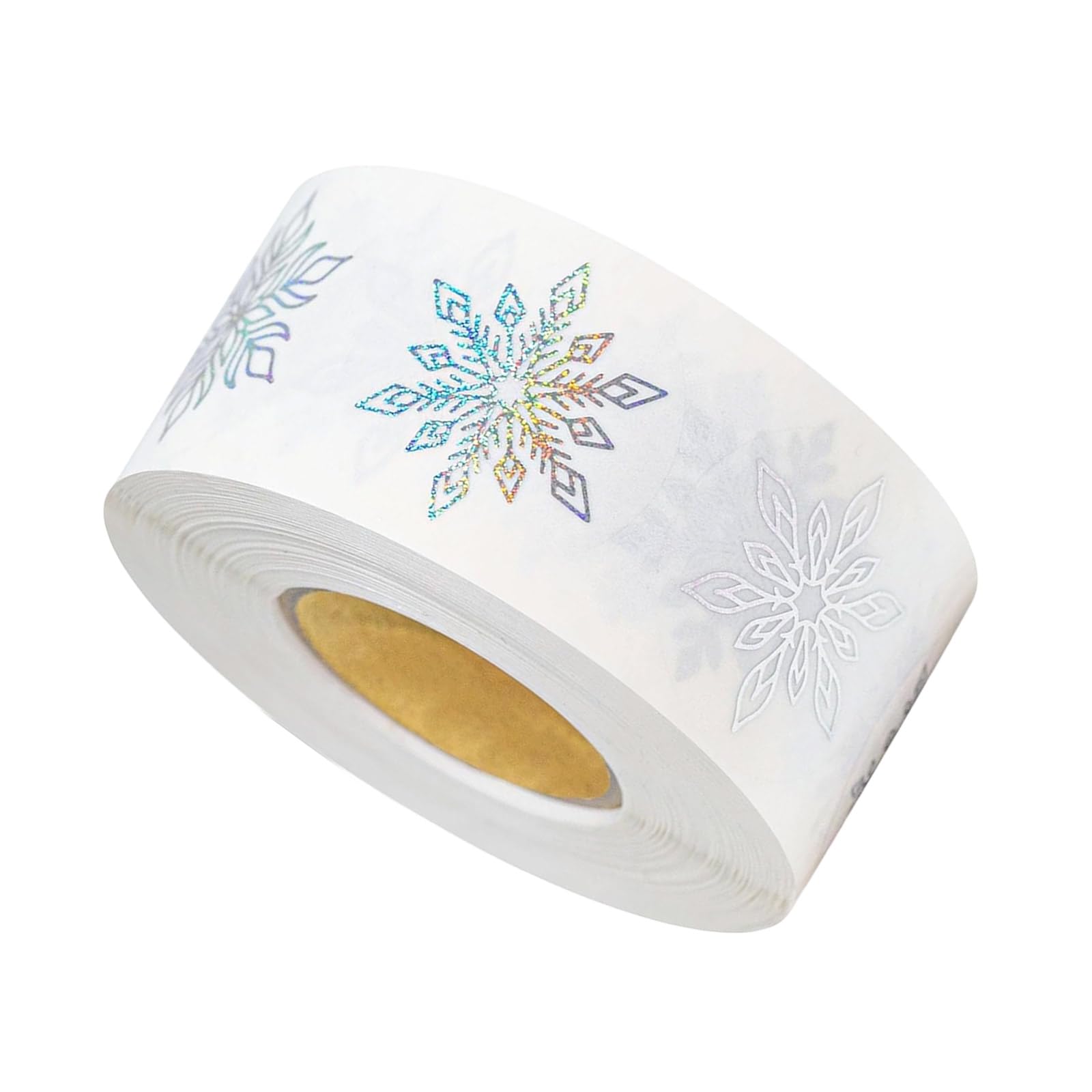 Snowflake Sticker Scrapbook Label Reward Decorative Stickers Envelope Seals for Phone Notebook Decorative