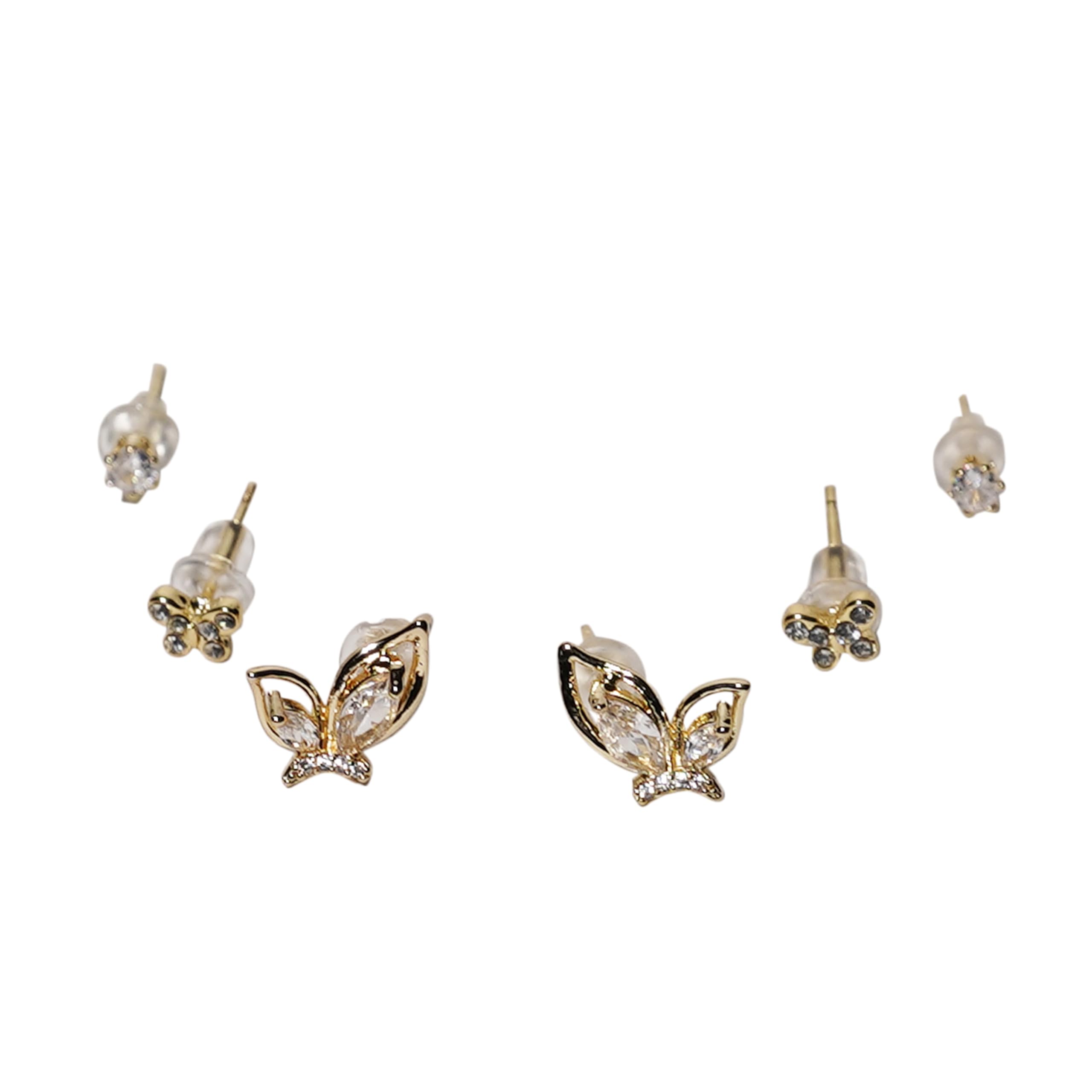 Womens Stud butterfly gold color Cartilage Small butterfly Shape Stud Anti Tarnish Fancy Hoop Earrings For Women Girls butterfly Shape. (B0CPVVZVPG) Amazon Price History, Amazon Price Tracker
