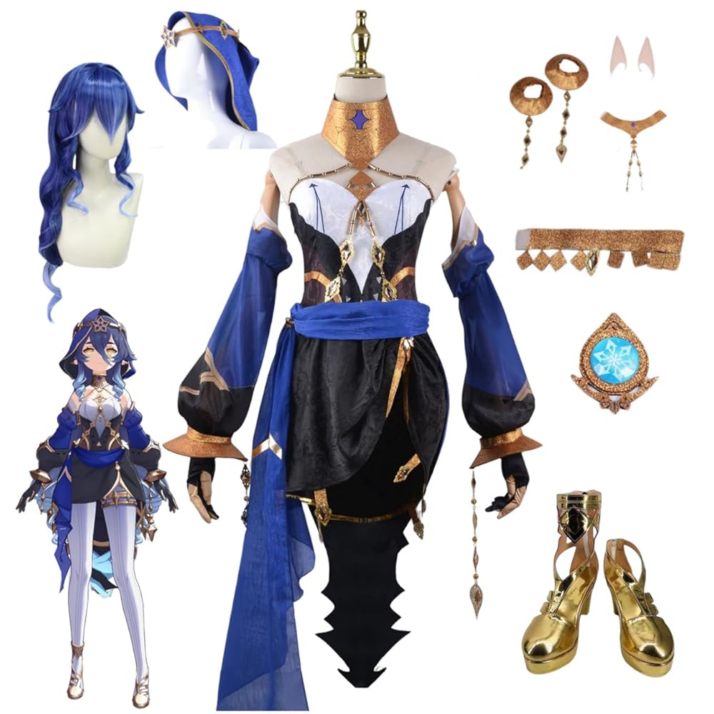 Amazon.co.jp: [Vipbugo] 原神 げんしん レイラ 莱依拉 コスプレ