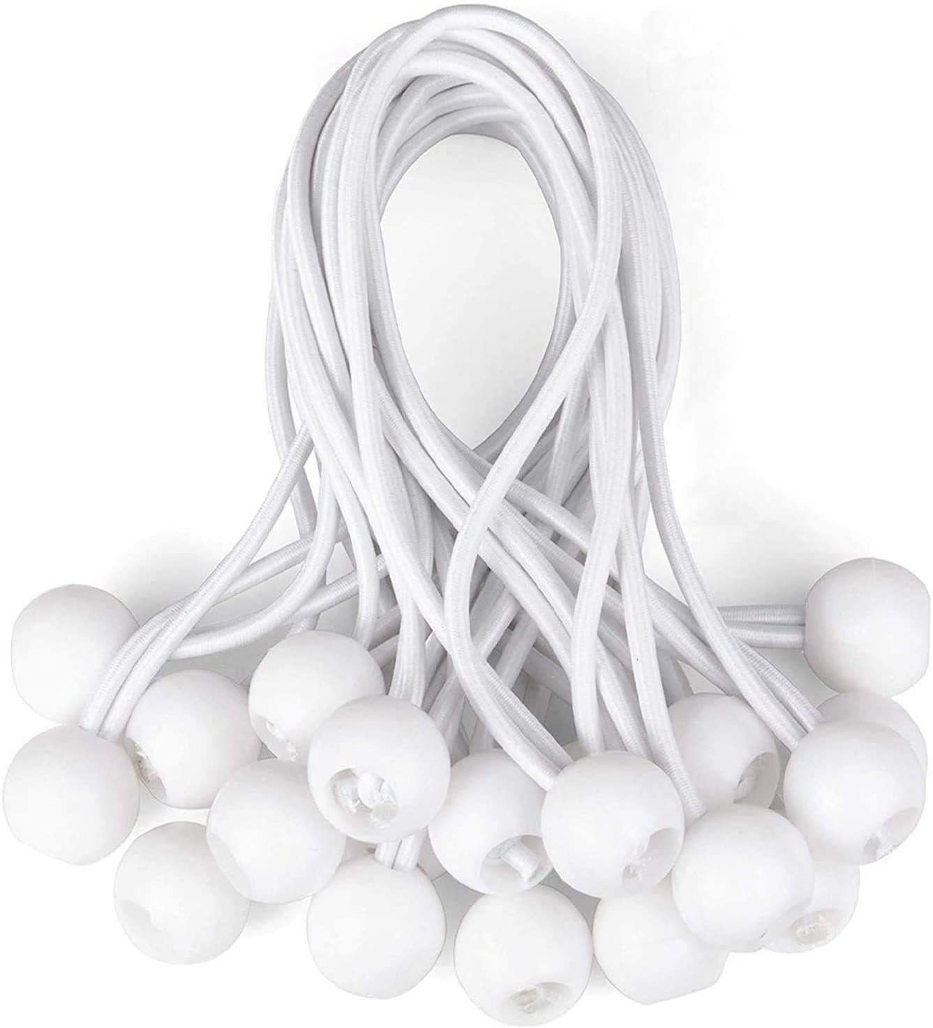 Extra Strong Marquee Bungee Elastic Toggles Party Tent Gazebo Door Ties 6 Inch 15cm Pack of 20