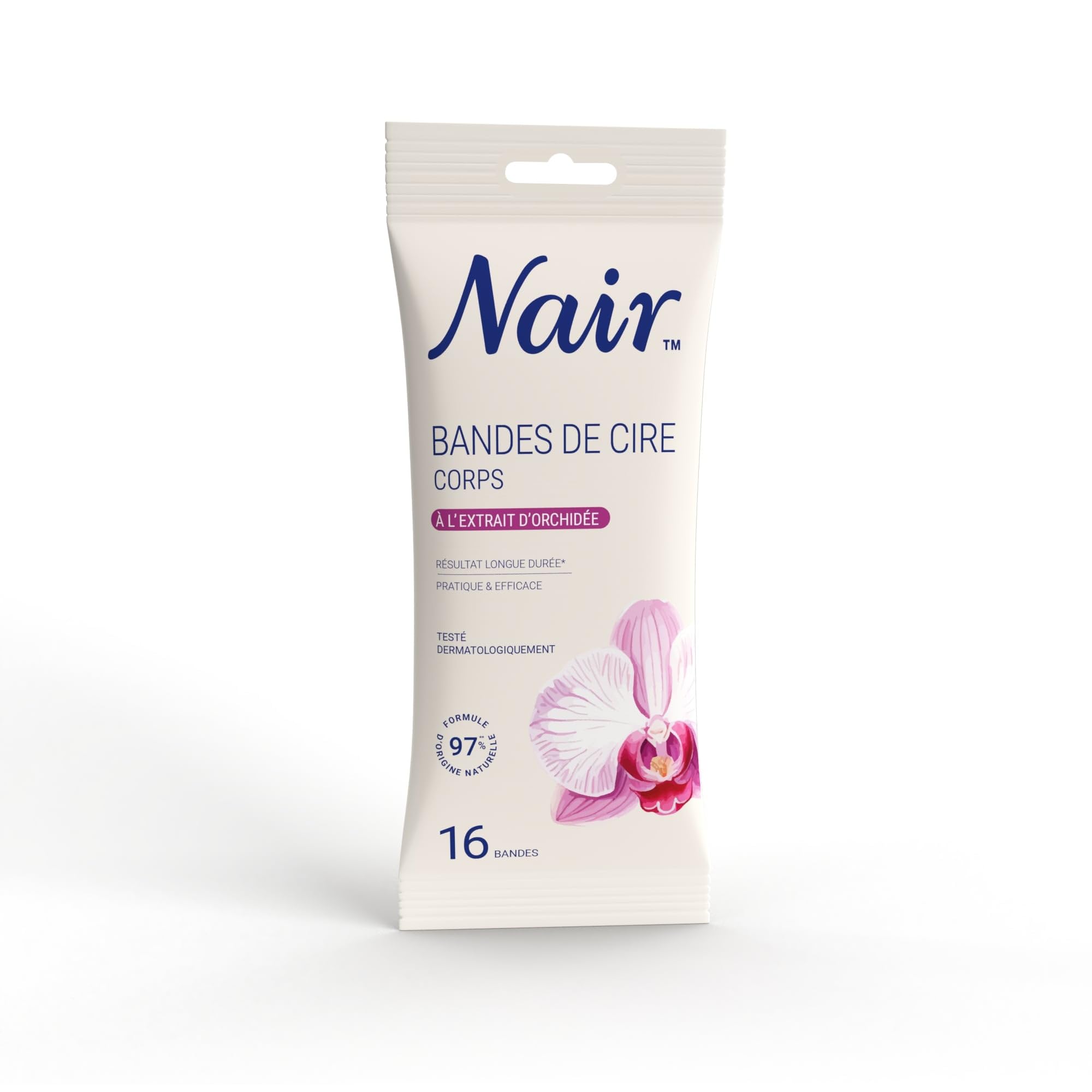 Tiras de cera fría - Cuerpo - Orquídea
