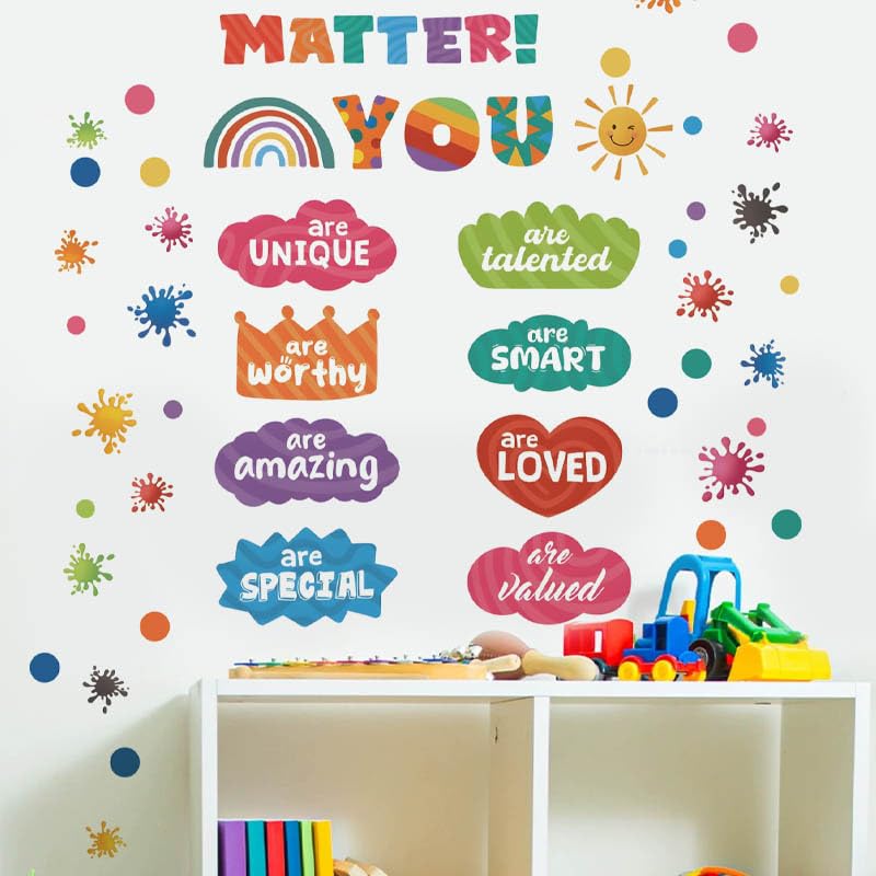 Vinilos Decorativos de Afirmaciones Positivas para Niños miniatura 1