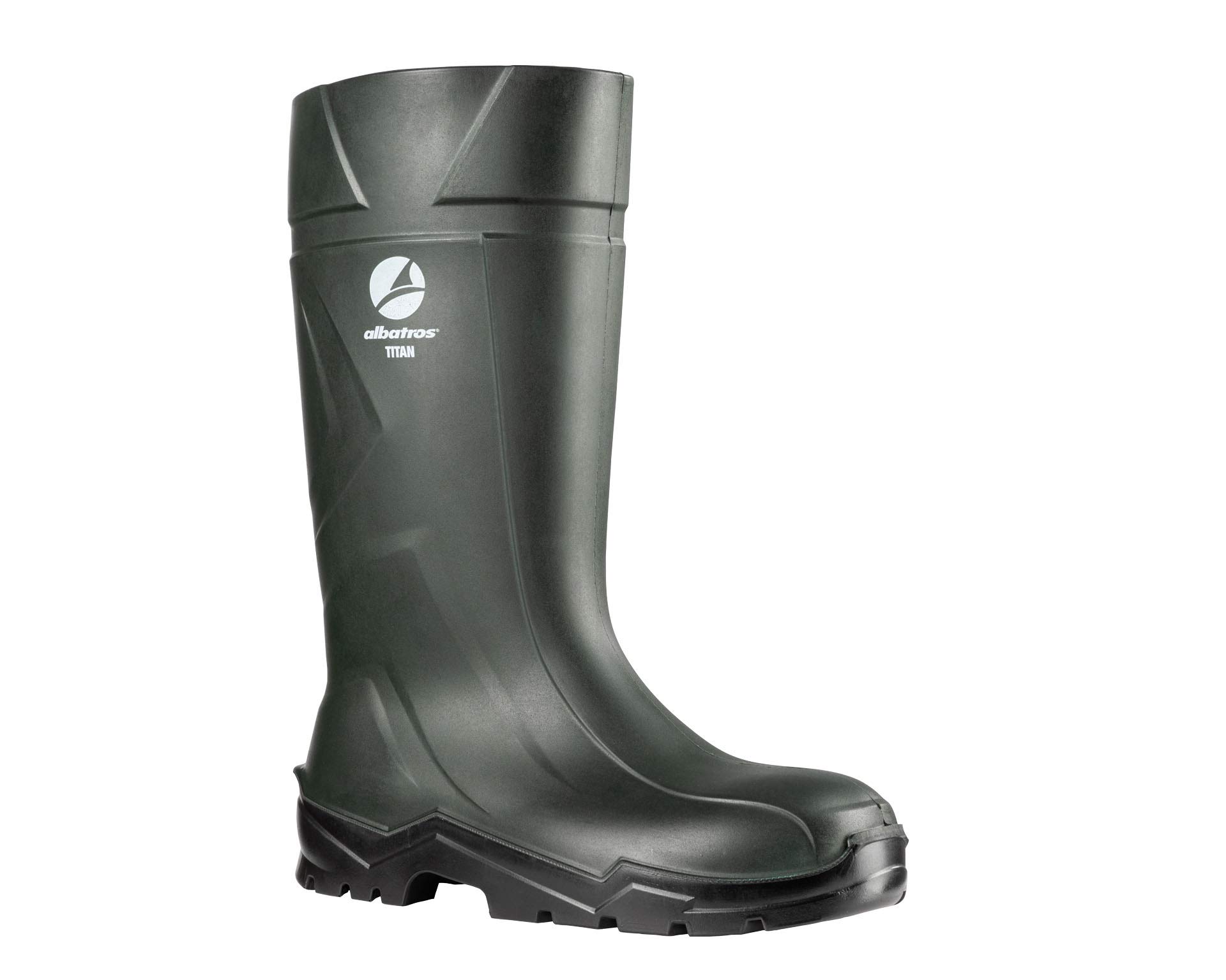 ALBATROS TITAN CI PU-Sicherheitsstiefel S5 HIGH Arbeitsstiefel Sicherheitsstiefel S5 HRO SRC Stahlkappe Durchtrittschutz wasserdicht rutschfest hitzebeständig vegan