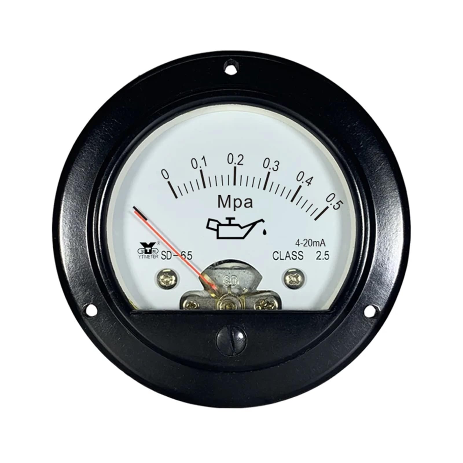 Manomètre analogique SD65 pour mesurer la quantité d'huile en cuve