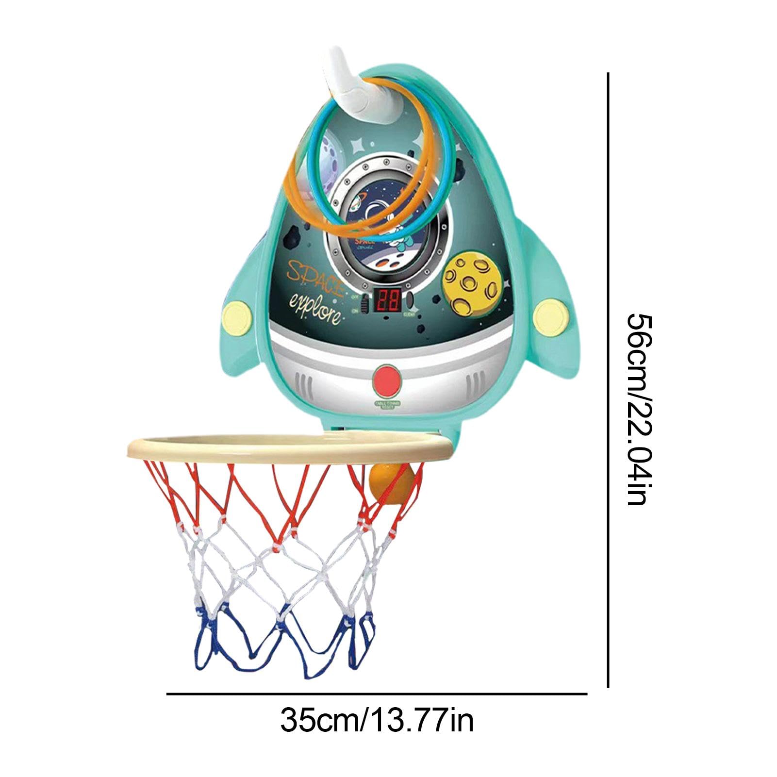 ✨バスケットボールフープセット 電子スコアボード付き Amazon.co.jp: バスケットボールフープセット、子供用バスケットボール