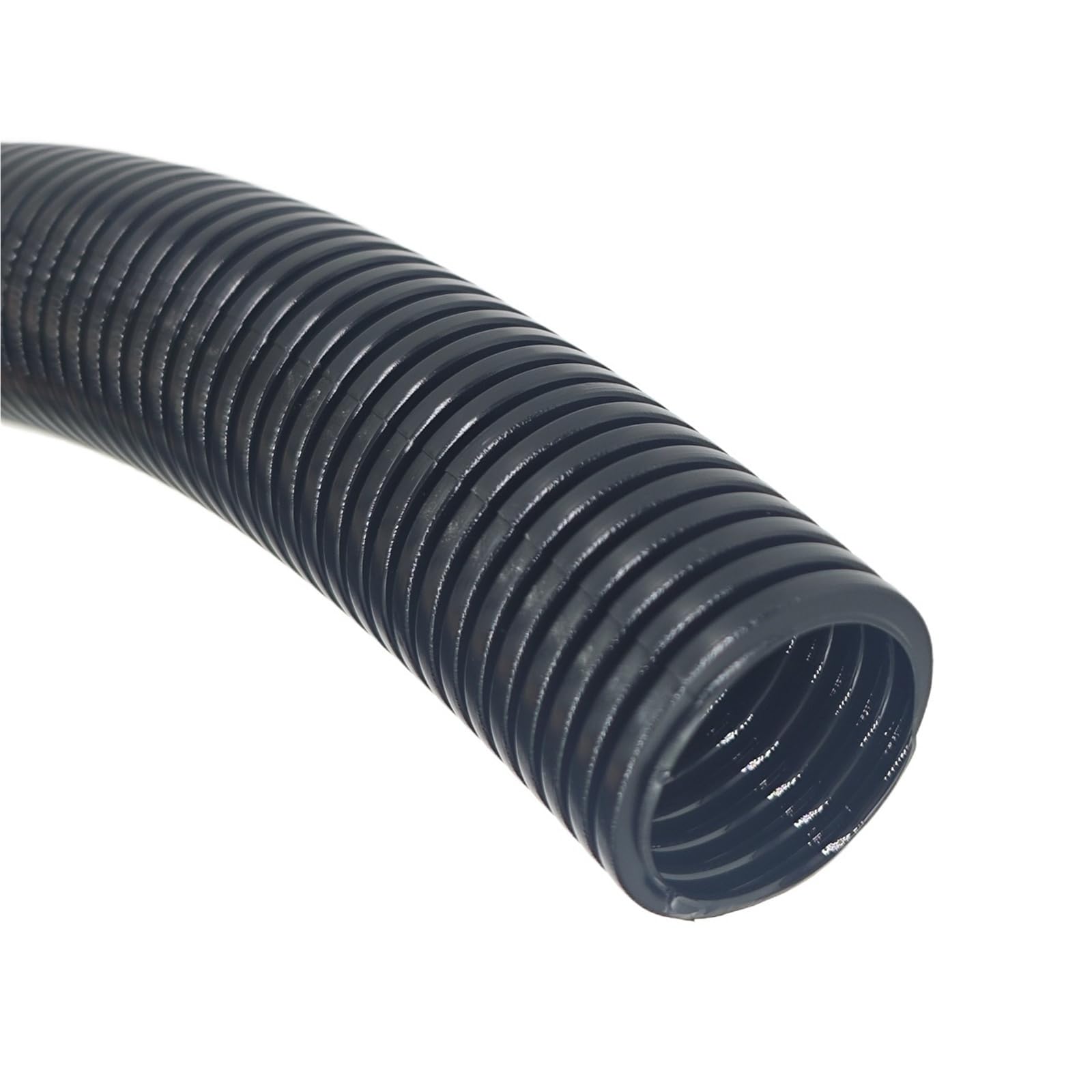 Guaina corrugata in nylon PA – Guaina protettiva nera for cavi e fili for cablaggio strumenti(OD 54.5 x ID 48mm)