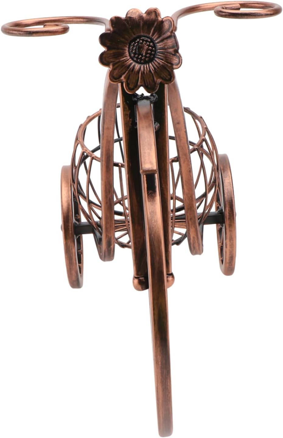 PRETYZOOM 1pc Retro Tricycle Wine Rack for Wall Decor Stackable Wine Accessory Stand Decorative Bottle Display Shelf