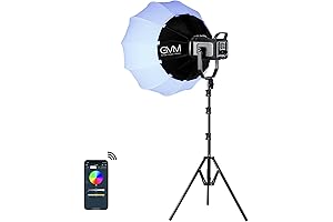 GVM 150W RGB Video Light Kit with 8 Scene Modes