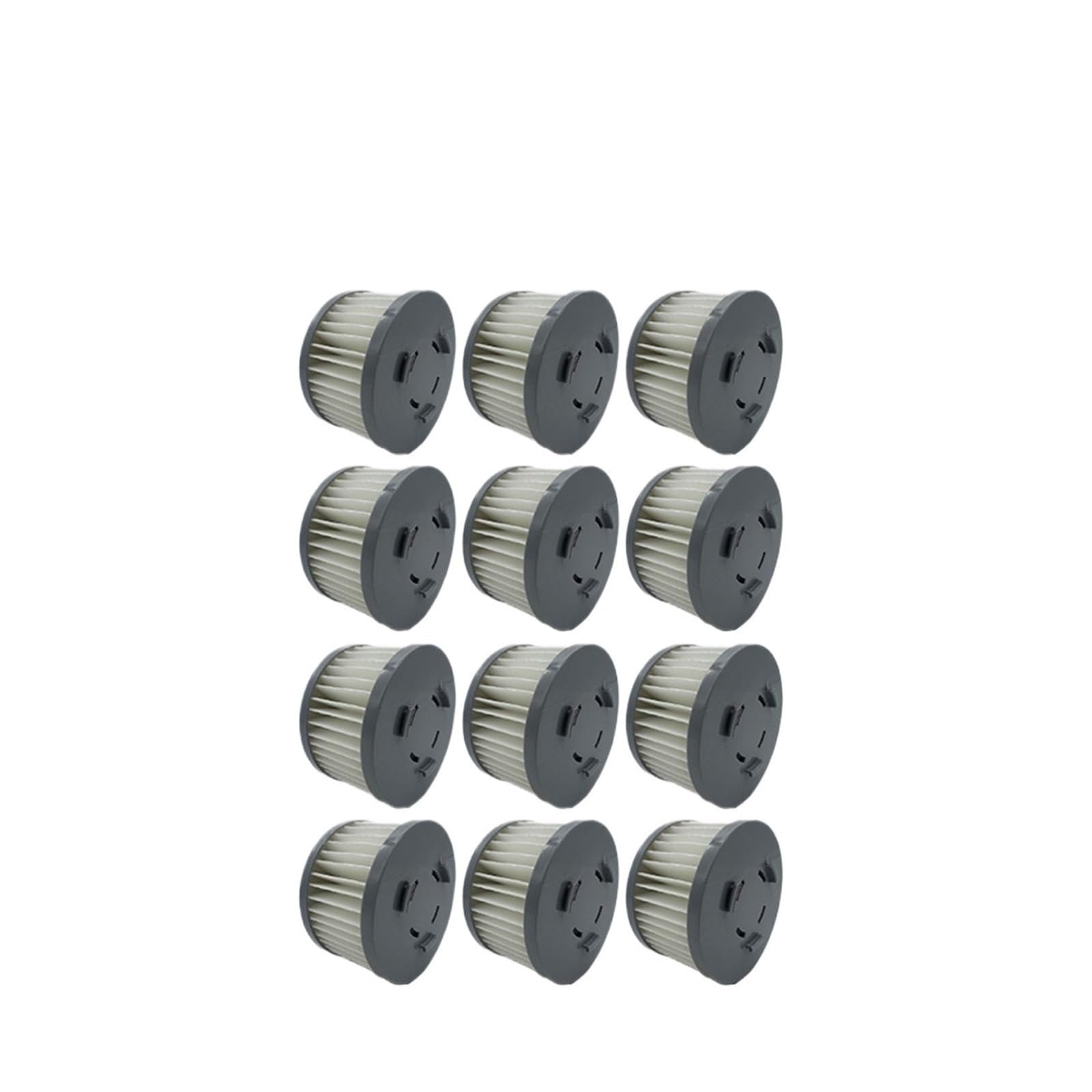 EEZII HEPA Filter，Compatible For JIMMY，JV85/JV85 Pro/H9 PRO/H9 Flex/H10 Pro/A6/A7/A8/ AT6 Vacuum Cleaner Replacement Spare Parts(12pcs)