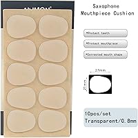 Vista 8 de Rockhouse Accesorios para clarinete Boquilla, Parche para Dientes, Protector de Dientes, Pieza de Boca Negra, Adhesivo Sax para B Flat, Alto, Tenor