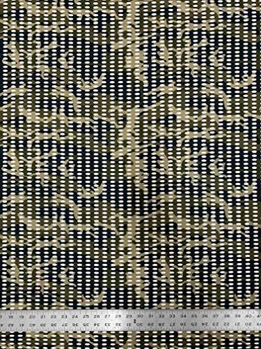 Miniatura 4 de Nylon Spandex 4 maneras estiran la malla ovalada de la red del camuflaje 32.8 ft m