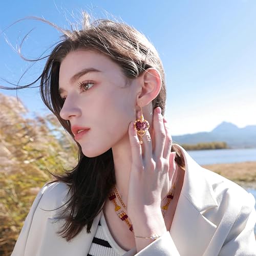 Miniatura 6 de NBEADS Juego de 2264 piezas de 6 colores para hacer pulseras, cuentas de cristal en forma de cubo con agujas de hilo elástico, cuentas pequeñas para