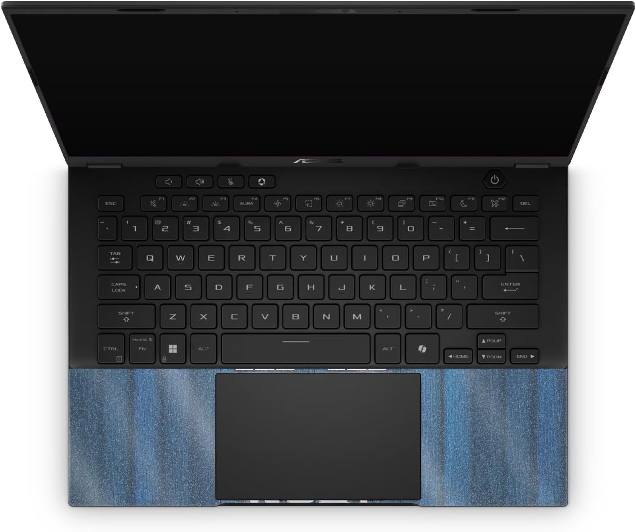 Glossy Glitter Laptop Skin Compatible with Asus TUF Gaming A14 (2026) - Time Lord Box - Premium 3M Vinyl Protective Wrap Decal Cover - Easy to Apply | Crafted in the USA by MightySkins