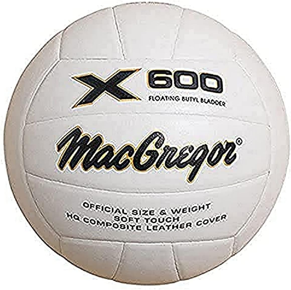 MacGregor X600 Composite Volleyball, 25-Inch