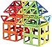 Magformers Landmark Set (100-Pieces) Rainbow Colors Magnetic Building Blocks, Educational Magnetic Tiles Kit , Magnetic Construction STEM Toy architecture Set