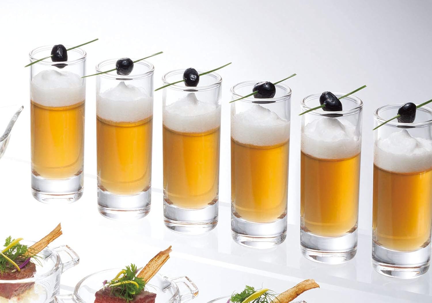 東洋佐々木ガラス Toyo Sasaki Glass Shot Glass, Flower Grade, 2.8 fl oz (80 ml), Set of 6, Made in Japan, Dishwasher Safe, Whiskey, Straight Sake Cup, Glass Cup, B-20104