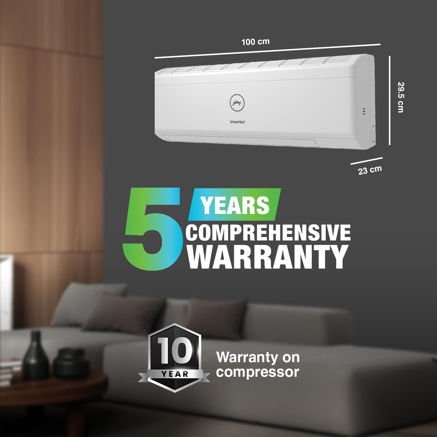 Review Godrej 1.5 Ton 5 Star, 5 Years Comprehensive Warranty, 1 Review Godrej 1.5 Ton 5 Star, 5 Years Comprehensive Warranty,