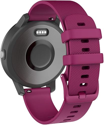 Miniatura 2 de ISABAKE Correa de repuesto para reloj Polar Ignite para Garmin vivoactive4  Active de 0.866 in de liberación rápida de silicona