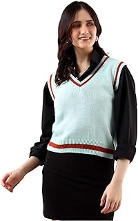 kotty Women's Cotton Blend Modern Pullover Sweater-picture-15