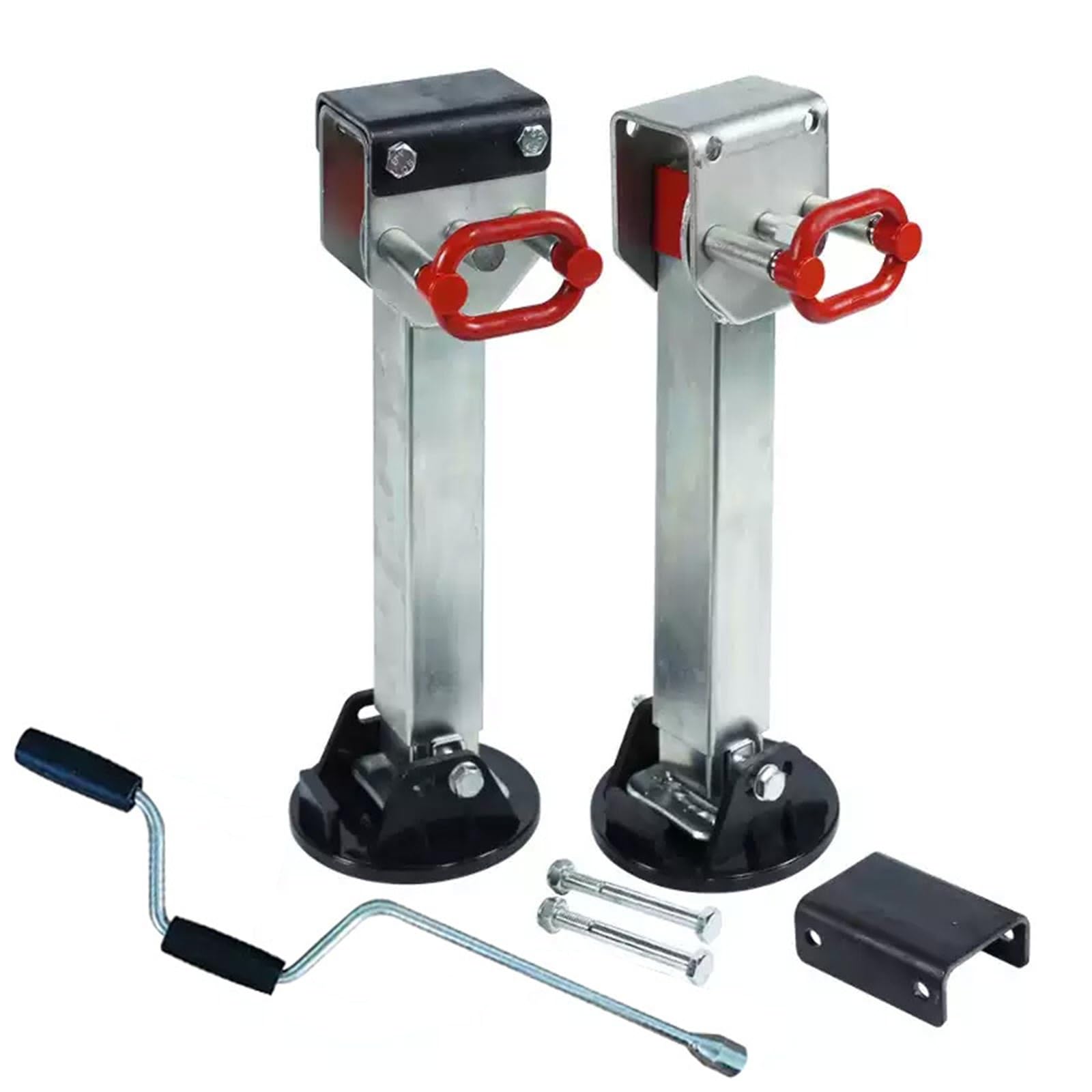 Gambe stabilizzatrici per caravan, supporto angolare per camper, cric per rimorchio, facile da trasportare per supporto di parcheggio