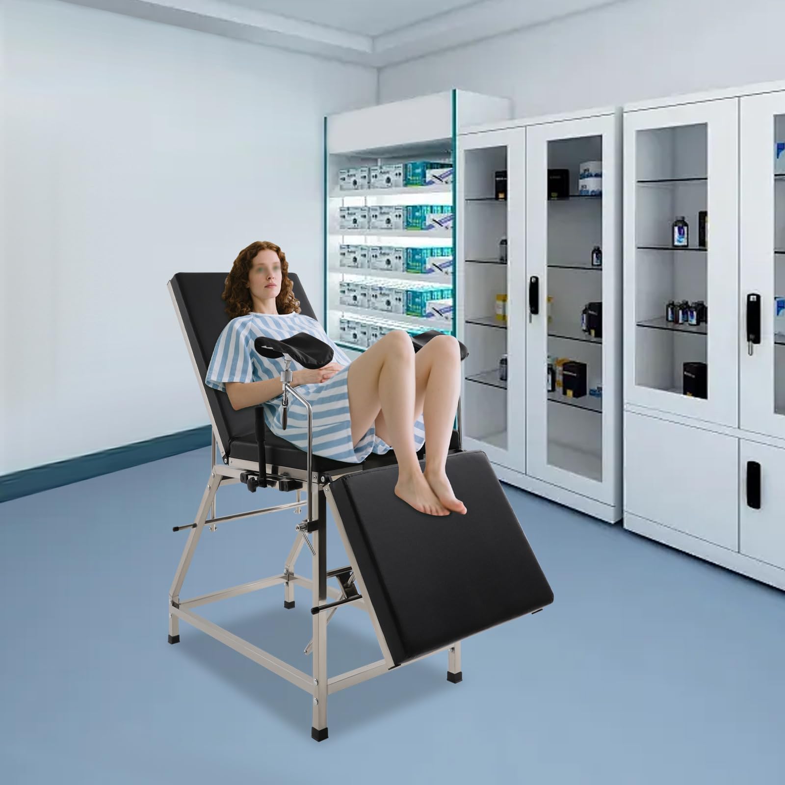 Gynäkologischer Untersuchungsstuhl, Frauenarztstuhl, Untersuchungsstuhl Gynäkologie, Gynäkologiestuhl, Einsatz in Krankenhäusern, Arztpraxen Und ähnlichen Einrichtungen