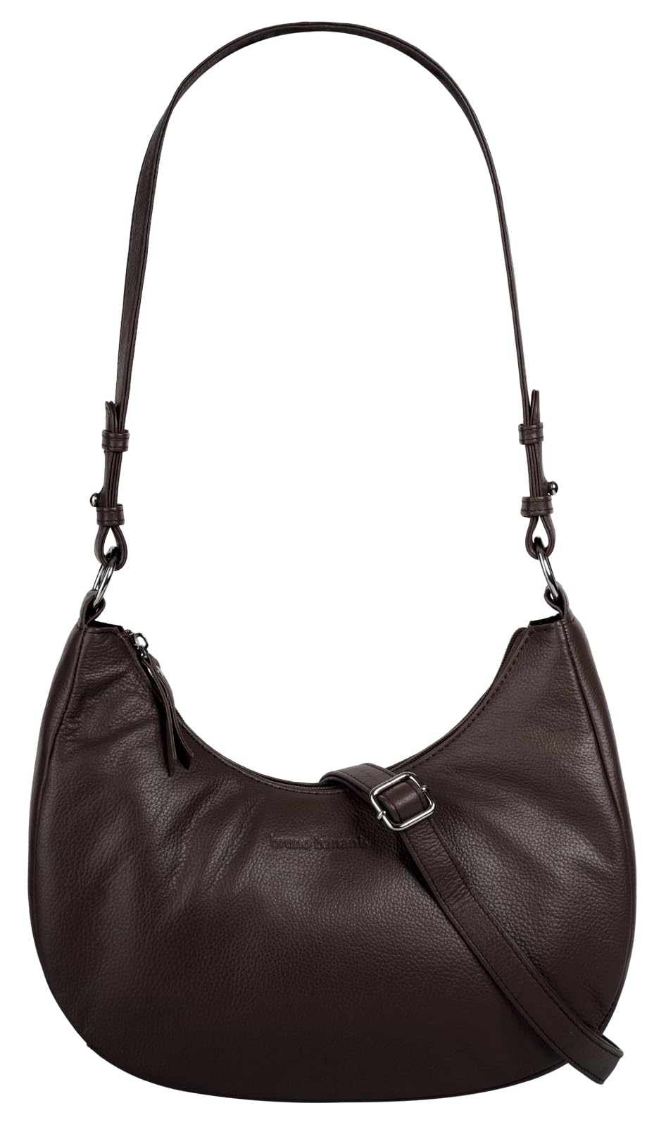 Bruno Banani Umhängetasche Leder, braun, one-size