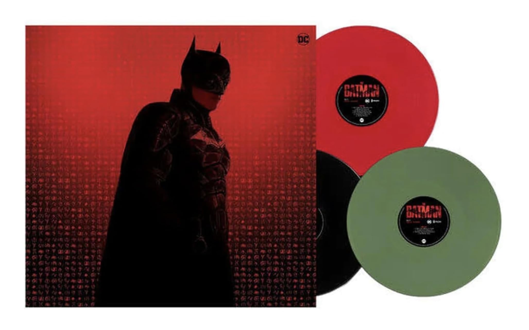 . Batman Original Soundtrack Limited Exclusive Red, Black & Green Edition