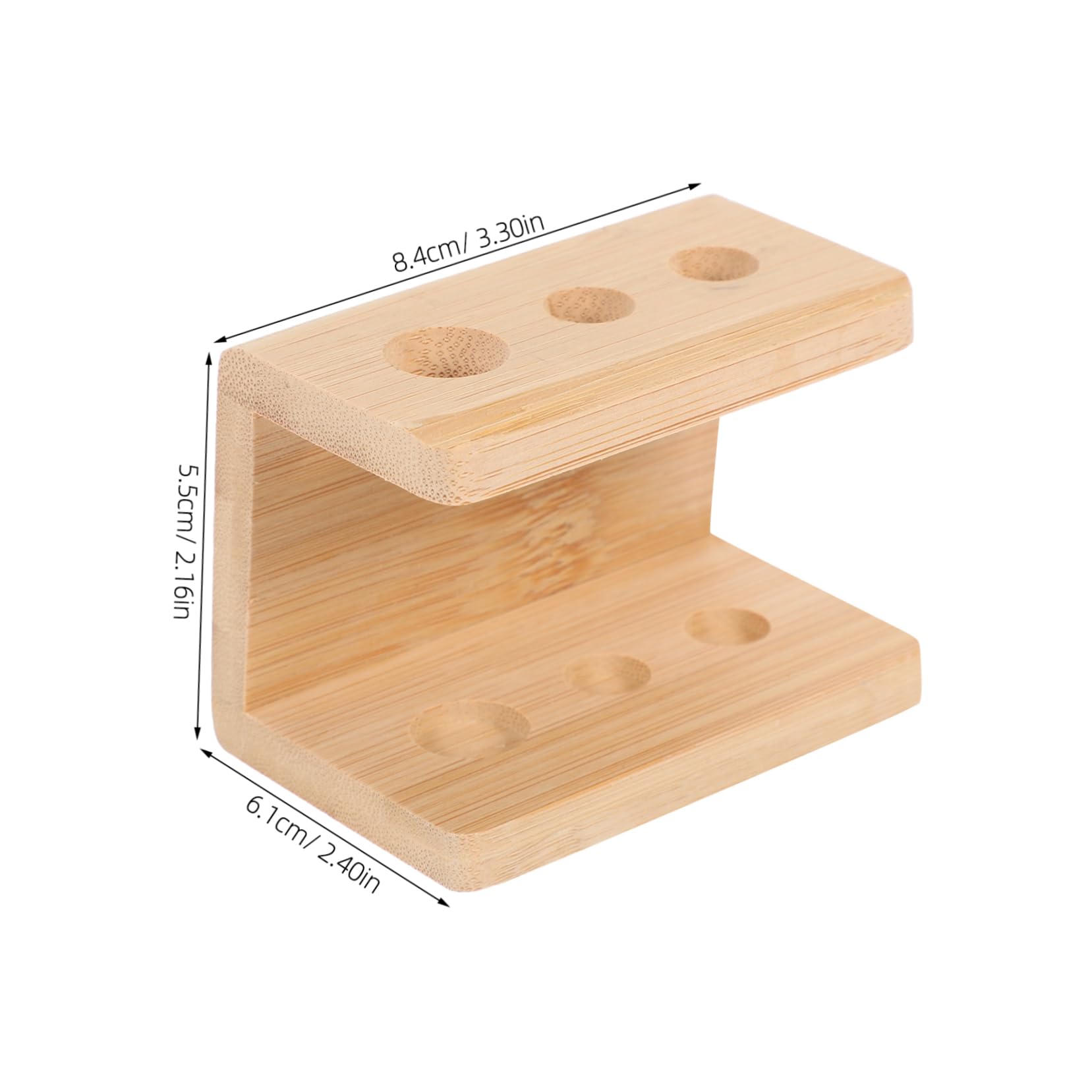 MAGICLULU 5 Pz Porta Spazzolino Da Denti Portapenne Organizer Per Spazzolini Da Appoggio Portaspazzolino Da Banco Multiforo Organizer Per Spazzolini Da Scrivania Portaspazzolini Bambù