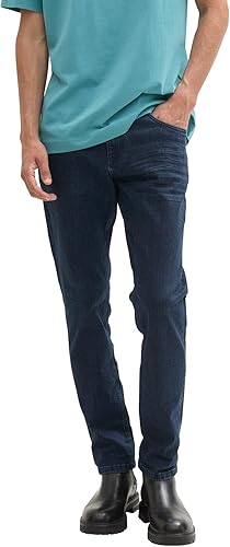 TOM TAILOR Vaqueros Rectos Marvin para Hombre, Blue Rinse 10157 Denim - Juego de