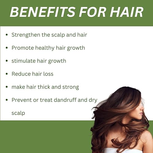 Miniatura 6 de mGanna Amla 100% natural, grosella espinosa india, emblica officinalis en polvo para la piel, el cabello y el cuidado de la salud, 227 GMS  0.5