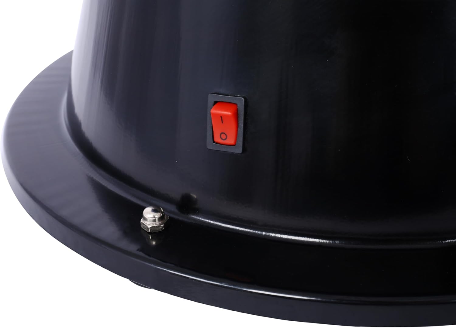Electric 18 Lbs Vibratory Tumbler, Heavy-Duty Metal Polishing Tool with ABS+Steel Body, Ideal for Rust-Free Paint Removal, Engine Cleaning, and Bolt De-rusting, Blue