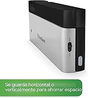 Vista 7 de FoodSaver PowerVac Sellador al vacío compacto de acero inoxidable y negro de almacenamiento vertical VS0150 Preserva la frescura, reduce