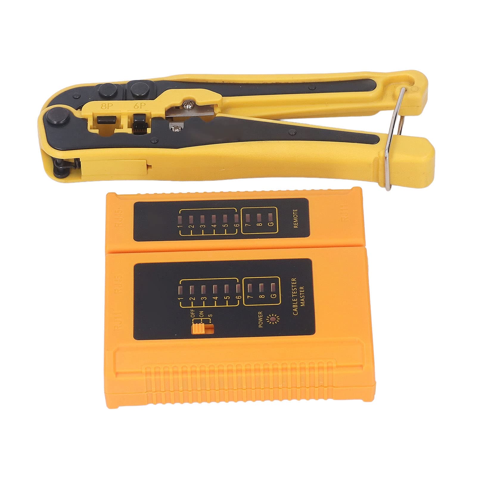 Kit à outils à embouteillage Terminal téléphonique à plusieurs usages Universal Ratchet Strucping Pliers Network Tester Set