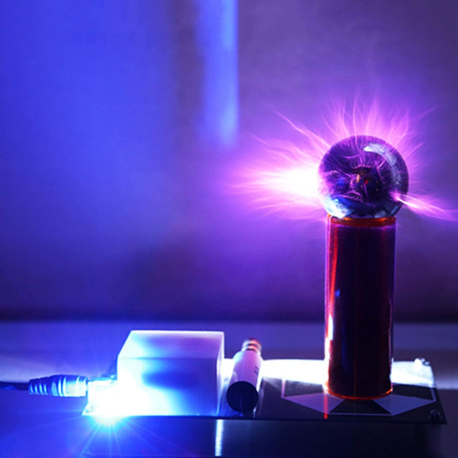 ARASTDIY Coil Music - Singing Music Plasma Speaker - High Vol e Discharge Equipment, Loudspeaker Electronic Kit Arc Teaching Principle LEOWE