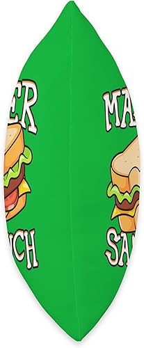 Miniatura 2 de SAMMICH KING SANDWICH GIFTS Expert Sandwich Maker-Pimento - Almohada de queso a la parrilla, 18 x 18 pulgadas, multicolor