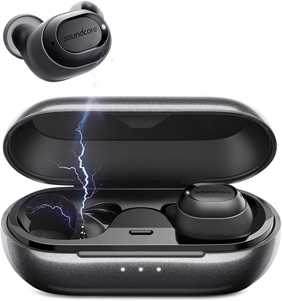 Soundcore Wireless Earbuds, Liberty Lite Bluetooth 5.0 True Wireless Earbuds, Easy-Pair Sports Sweatproof Mini Bluetooth Headphones with Graphene-Enhanced Drivers, Stereo Calls (Renewed)