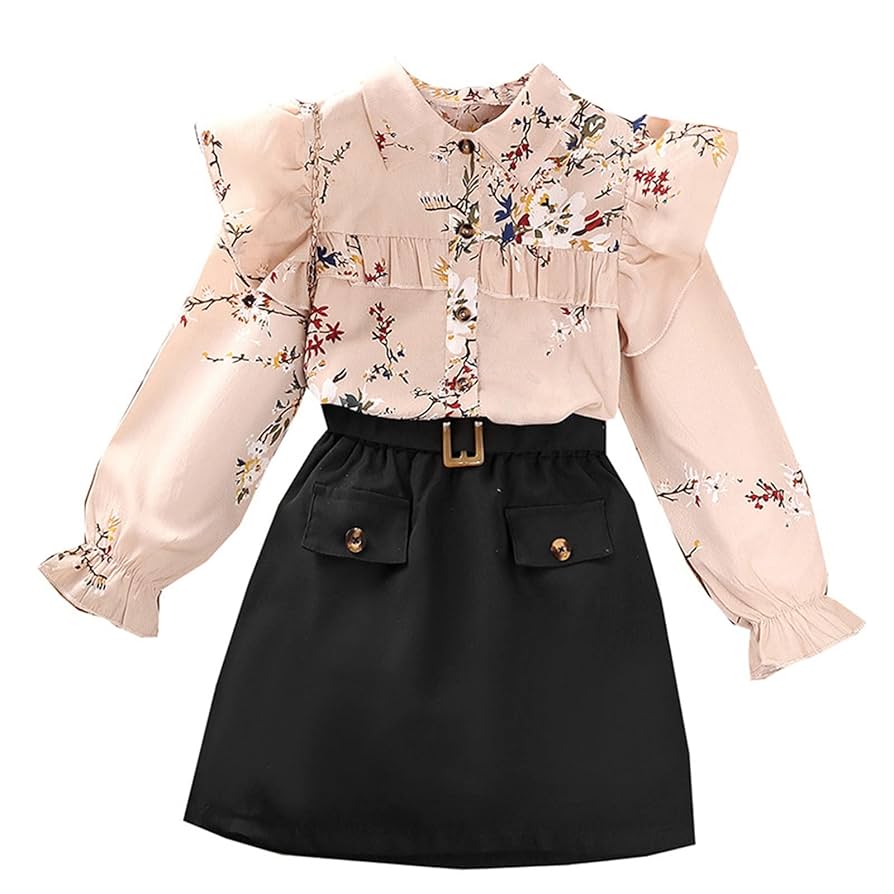 Amazon.com: Kids Toddler Child Girls Long Sleeve Floral