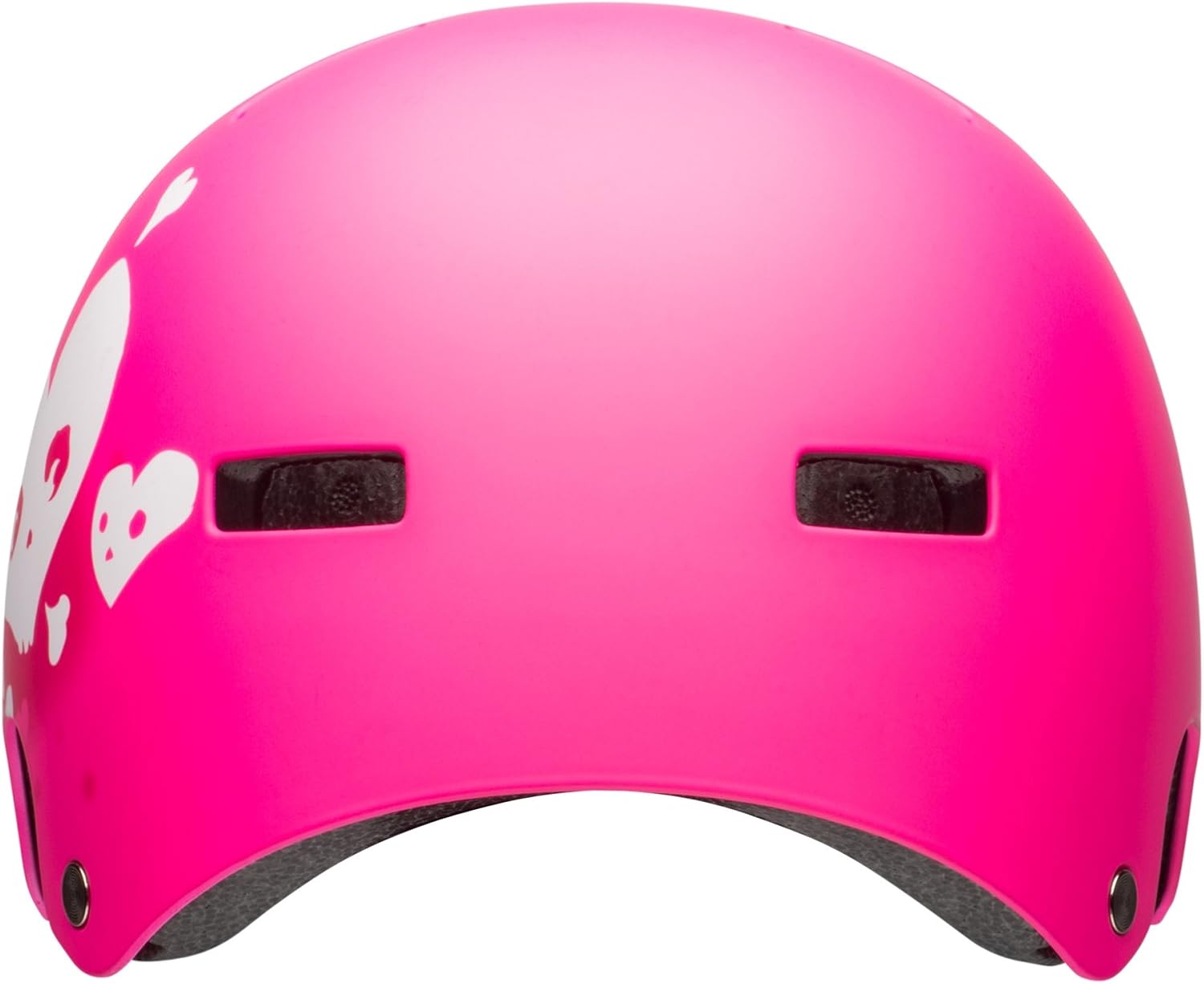 BELL Block Youth Street/Skate Bike Helmet - Matte Pink Skully (2018), X-Small (49-53 cm)