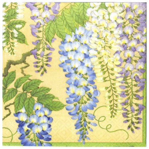 Gr ?? e Caspari tovagliolo di Carta Wisteria Oro-L...