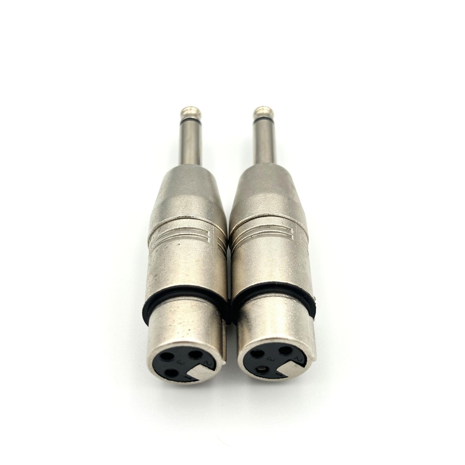 Qczhiwen XLR 3 Pin Female Male to 1/4" 6.35mm Male Audio Mono Adapter TS Socket Jack for Microphone Mixer XLR Connector Plug Converter - Image 2