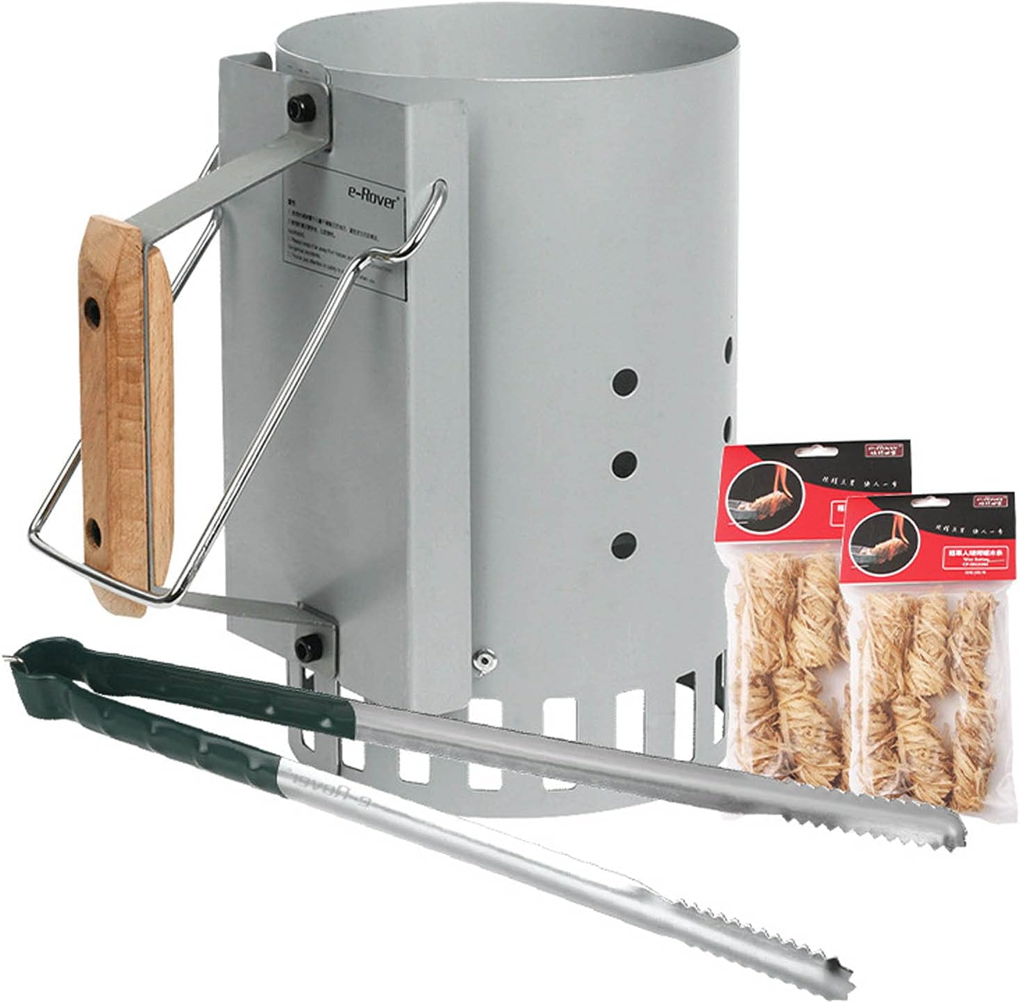 Rapidfire Chimney Starter, BBQ Chimney Starter for Charcoal Grill and