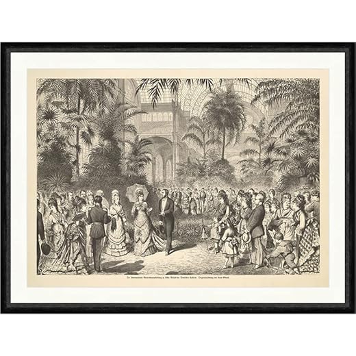 Biller Antik Exposición internacional de horticultura a Colonia: visita de la emperatriz Faksimile_C 0121