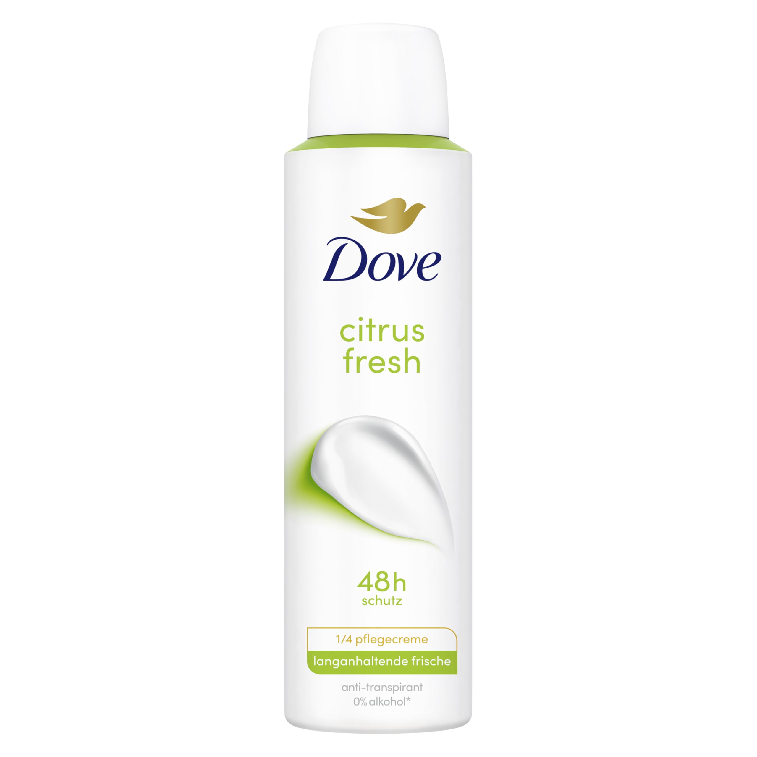 Dove Deo-Spray Citrus Fresh Deodorant Schützt Bis Zu 48 Stunden Vor Achselnässe Und Körpergeruch 150 Ml