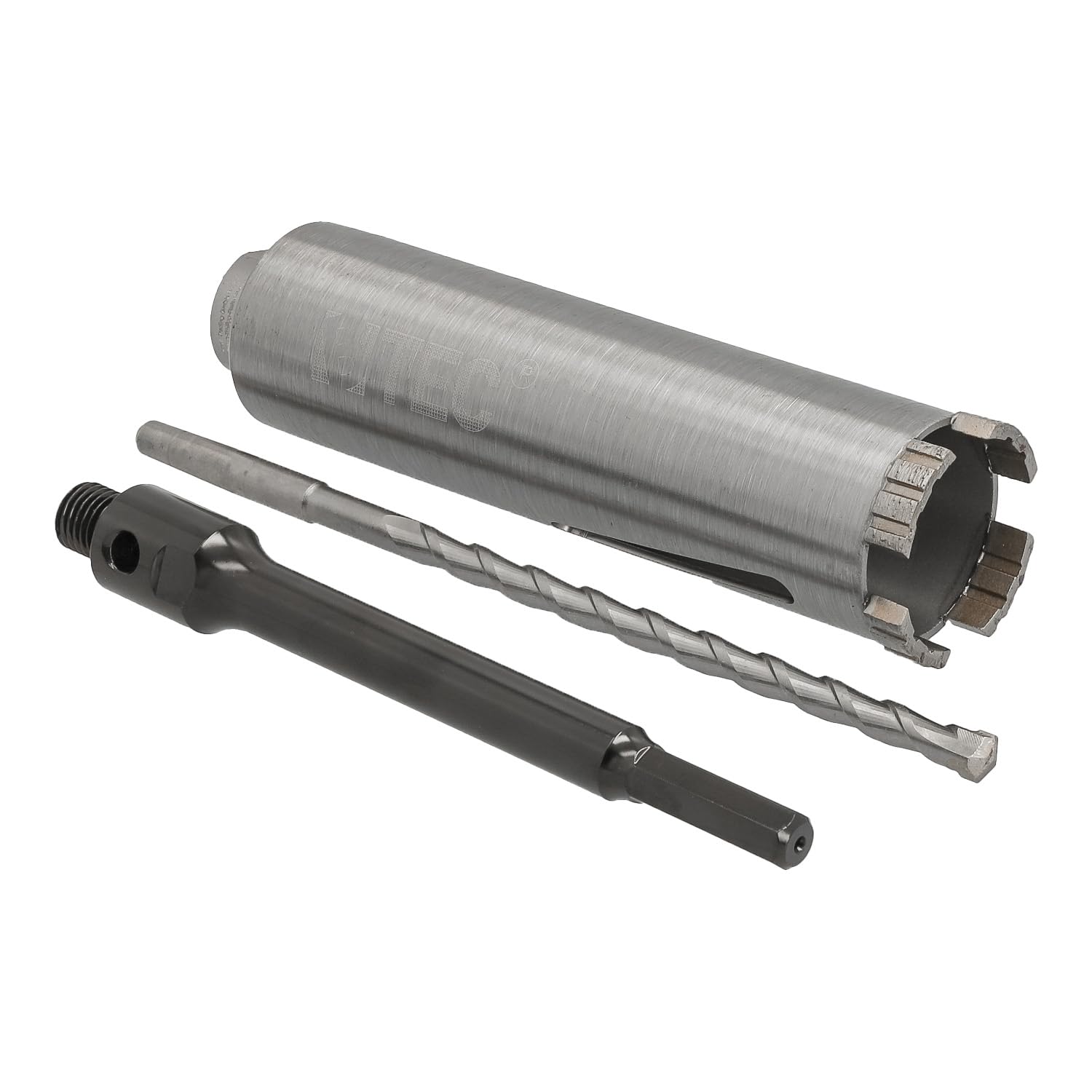 Corona Diamantata Esagonale Lunga Per Calcestruzzo - Diametro 72 Mm, Lunghezza Utile 180 Mm, Attacco M16