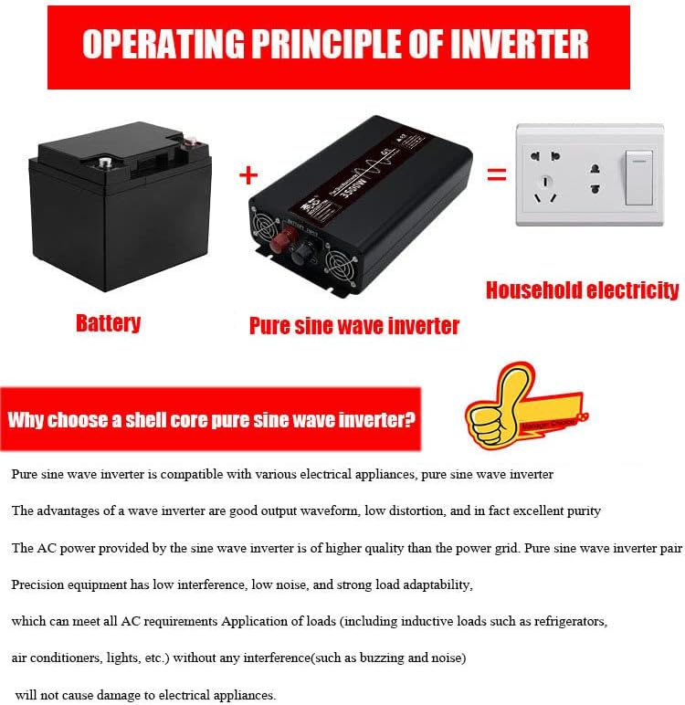 正弦波 インバーター 24V 100V 1000W 最大2000W DC AC 直流 交流 カーインバーター シガーソケット 車中泊 充電 アウトドア : LVYUANストア - 通販 - Yahoo!ショッピング
