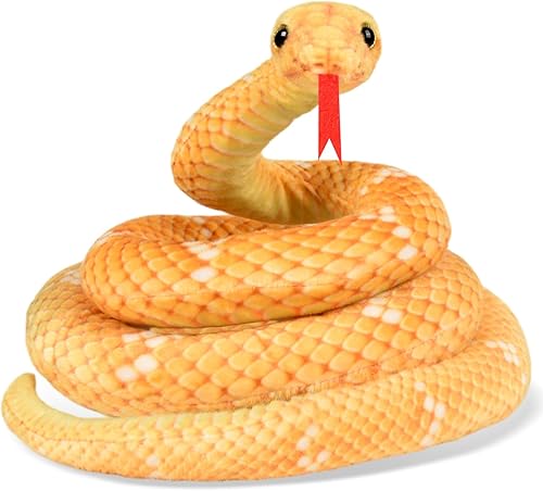 Peluche de serpiente, animal de serpiente de peluche, serpientes de juguete grandes de 80 pulgadas para niños, serpiente de peluche gigante,
