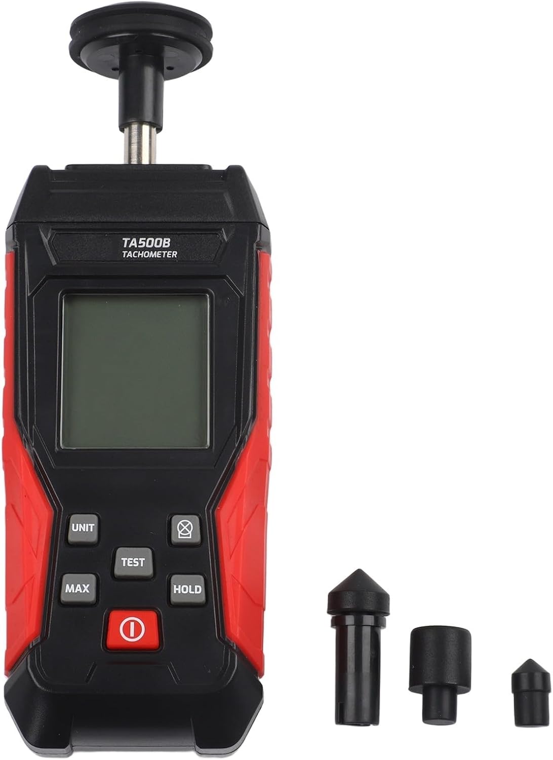 TA500B Digital Tachometer, Industrial RPM Meter For Motors, Rotational Speed Gauge & Linear Speed Tester, Fan And Analyzer Kit, 3-19999RPM Range