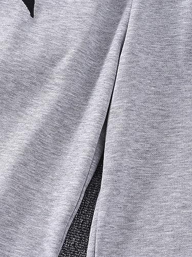 Image of COZYEASE Girls' Print High Waisted Straight Leg Sweatpants Casual Athletic Loose Long Pants