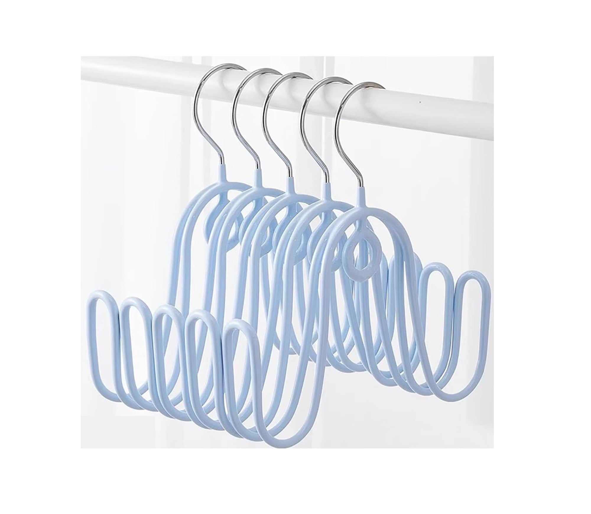 MAGAUSVZVK 5PCS-This shoe drying rack can be used to dry shoes or store bags, keeping things tidy and saving space.(Blue)